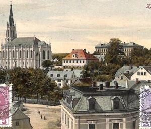 ac5823- Czechoslovakia - Ansichtskarten VINTAGE POSTCARD - Kratzau - 1909