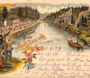 ac5826 - Czechoslovakia - Ansichtskarten VINTAGE POSTCARD - Karlsbad -  1898