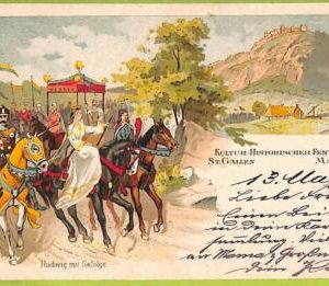 Lib7882 - SWITZERLAND - VINTAGE POSTCARD - St.Gallen - 1899