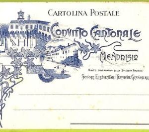 Lib7930 - SWITZERLAND - VINTAGE POSTCARD - Mendrisio