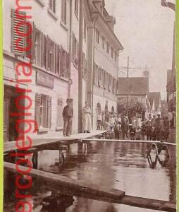 Lib7924 - SWITZERLAND - VINTAGE POSTCARD - Berlingen - 1912, RRR (Real Photo)