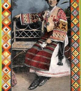 ae8645 - Ansichtskarten VINTAGE POSTCARD - UKRAINE - Costumes