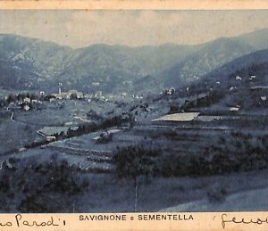 ab2871 - CARTOLINA D'EPOCA - Genova Provincia : Savignone e Sementella