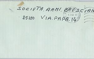 ITALIA REPUBBLICA - Storia Postale - MARCA DA BOLLO  su BUSTA -  1969
