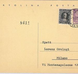 ITALIA REPUBBLICA - Storia Postale: MARCA DA BOLLO usato su INTERO POSTALE 1965