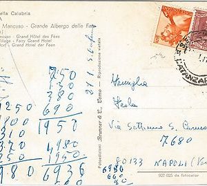 ITALIA REPUBBLICA - Storia Postale - MARCA DA BOLLO  su CARTOLINA - 1967