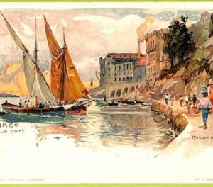 ac9459 - MONACO - VINTAGE POSTCARD - Le Port