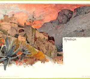 ac9453  - MONACO - VINTAGE POSTCARD