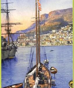 ac9450  - MONACO - VINTAGE POSTCARD