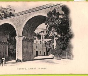 ac9448  - MONACO - VINTAGE POSTCARD -  Sainte Dévote