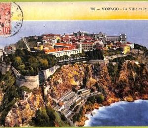 ac9447  - MONACO - VINTAGE POSTCARD - La Ville et le Rocher - 1915