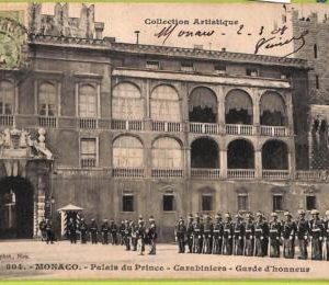 ac9441  - MONACO - VINTAGE POSTCARD - Palais du Prince, Carabiniers