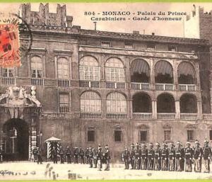 ac9442  - MONACO - VINTAGE POSTCARD - Palais du Prince, Carabiniers - 1927