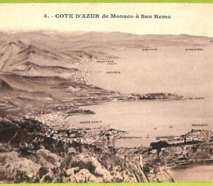 ac9433 - MONACO - VINTAGE POSTCARD - Cote D'Azur
