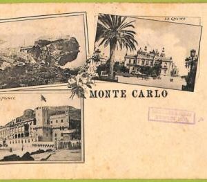 ac9420 - MONACO - VINTAGE POSTCARD - Monte-Carlo - 1901