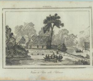 84922 - POLYNESIA - VINTAGE Italian Engraving 1800's