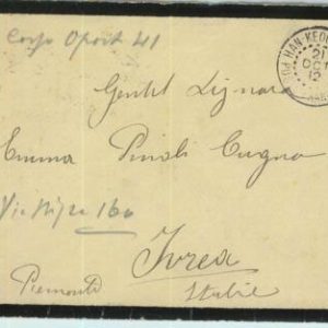 BK0562 - FRANCE Postoffice in CHINA - Postal HISTORY - COVER from HAN KOW 1912