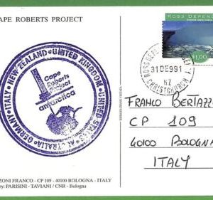 ae3411 - ROSS - Postal History - ANTARCTIC RESEARCH Program - Cape Roberts 1991