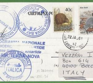 ae3415 - NEW ZEALAND - Postal History - ANTARCTIC BASE  - TERRA NOVA 1995