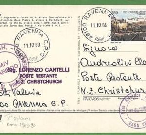ae3412 - ITALY - Postal History - ANTARCTIC BASE  - TERRA NOVA 1989