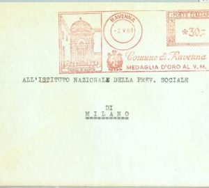 90430 - ITALY - POSTAL HISTORY - Red ADVERTISING Postmak: DANTE Literature 1961