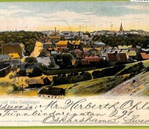 ad2515 - SWEDEN - VINTAGE POSTCARD - Halmstad