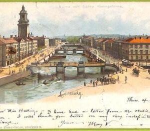 ad2525 - SWEDEN - VINTAGE POSTCARD - Goteborg - 1901