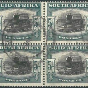 70554 - SOUTH AFRICA - STAMPS -  Stanley Gibbons # 64 block of 4 - USED