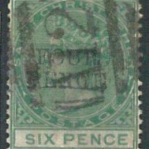 70575 -  Saint CHRISTOPHER  - STAMPS: Stanley Gibbons #  22   -  Fine  USED