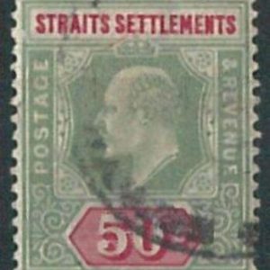 70614  - STRAITS SETTLEMENTS  - STAMPS: Stanley Gibbons # 118 - Fine  USED