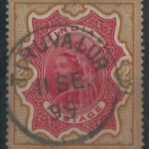 70437 - INDIA  - STAMPS - Stanley Gibbons #  107a - Very Fine  USED