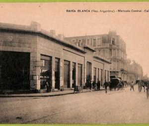af0055 - ARGENTINA - VINTAGE POSTCARD - Bahia Blanca - Calle Donado