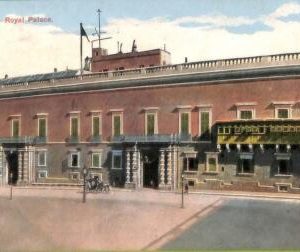 ac6365 - Ansichtskarten VINTAGE POSTCARD - MALTA  - 1916, Royal Palace
