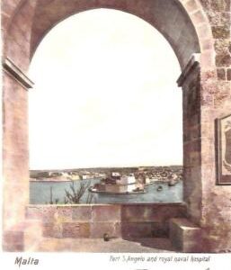 ac6369 - Ansichtskarten VINTAGE POSTCARD - MALTA  - 1902, Fort S.Angelo