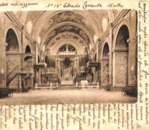 ac6371 - Ansichtskarten VINTAGE POSTCARD - MALTA  - 1902, Church St. Johns