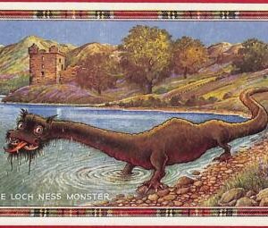 ai0232 -  GREAT BRITAIN - VINTAGE POSTCARD - The Loch Ness Monster