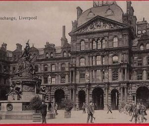 ai0266 -  GREAT BRITAIN - VINTAGE POSTCARD - Liverpool, The Exchange