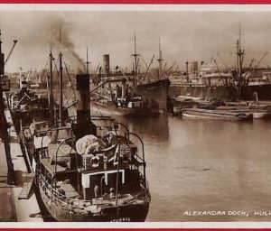ai0161 -  GREAT BRITAIN - VINTAGE POSTCARD - Alexandra Dock Hull