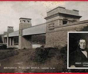 ai0256 -  GREAT BRITAIN - VINTAGE POSTCARD - Tubular Bridge