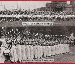 ai0231 -  GREAT BRITAIN - VINTAGE POSTCARD - Physical Culture Display