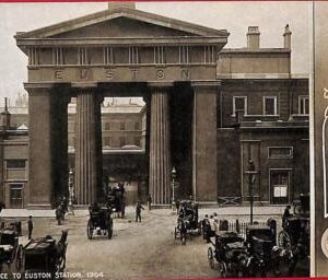 ai0248 -  GREAT BRITAIN - VINTAGE POSTCARD - London, Euston
