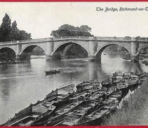 ai0233 -  GREAT BRITAIN - VINTAGE POSTCARD - Richmond-on-Thames