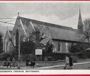ai0187 -  GREAT BRITAIN - VINTAGE POSTCARD - Kettering, St.Andrew's Church