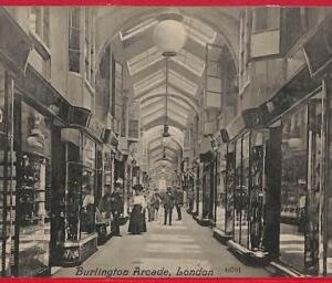 ai0252 -  GREAT BRITAIN - VINTAGE POSTCARD - London, Burlington Arcade