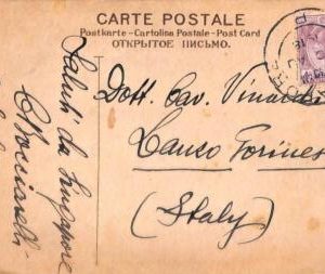 ac6680 - Straits Settlements - Postal History - POSTCARD from SINGAPORE to ITALY
