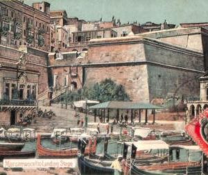 ac6386 - Ansichtskarten VINTAGE POSTCARD - MALTA  - Valletta -  1906  Taxed!