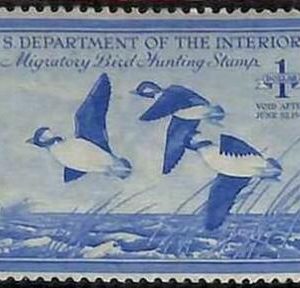 90217a -  USA - STAMPS: SCOTT # RW15 1948  Migratory Bird Hunting Stamp MINT MNH