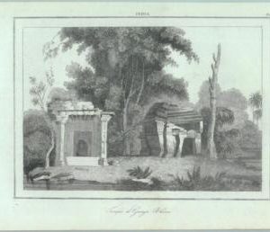 84940 - INDIA  - VINTAGE Italian Engraving - 1800's