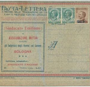 69603 - ITALY - POSTAL HISTORY - BLP Advertising COVER # 4M  - LAW insurance