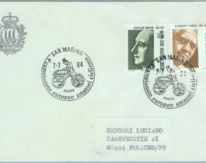 89846 - SAN MARINO - Postal History - SPECIAL POSTMARK 1984  SPORT  Cycling